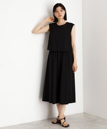 THE SHOP TK （ザ ショップ ティーケー ）の「ドッキングワンピース【接触冷感/撥水/UVカット/洗濯機OK】（ワンピース・レディース）」