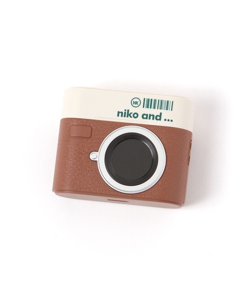 niko and...（ニコアンド）の「オリジナル ニコロゴカメラワイヤレスイヤホン（ヘッドフォン/イヤホン・レディース・ブラウン/その他1・0/FREE）」の3枚目の写真
