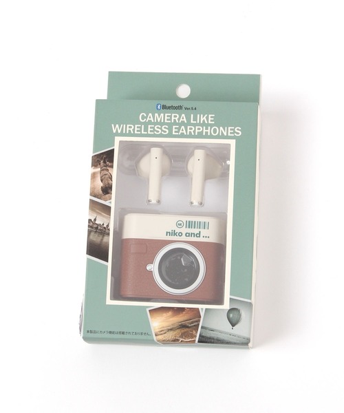 niko and...（ニコアンド）の「オリジナル ニコロゴカメラワイヤレスイヤホン（ヘッドフォン/イヤホン・レディース・ブラウン/その他1・0/FREE）」の11枚目の写真