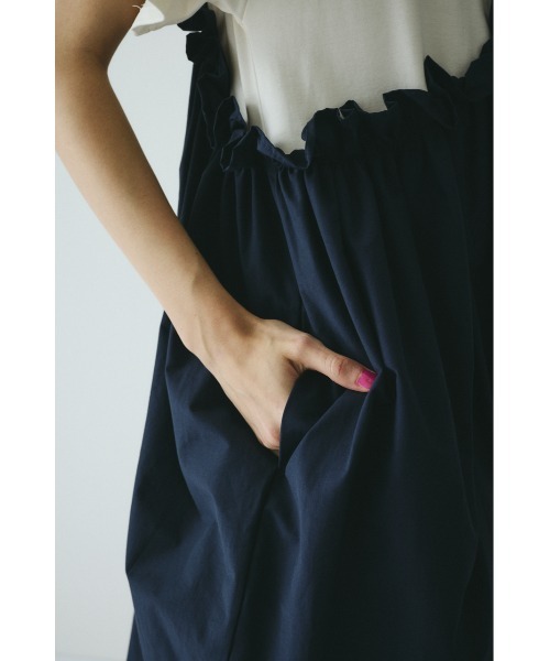 Wave frill cut dress ウェーブフリルカットドレス（ワンピース