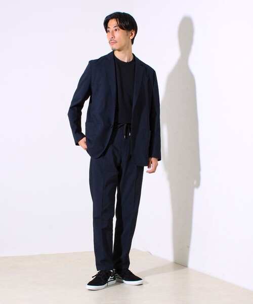 GLOSTER(グロスター)の「【ビジカジ/セットアップ対応】GLOSTER イージーケアパンツ(その他パンツ・メンズ・チャコールグレー/ネイビー/モカ・S/M/L)」の5枚目の写真