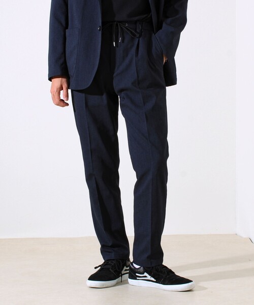 GLOSTER(グロスター)の「【ビジカジ/セットアップ対応】GLOSTER イージーケアパンツ(その他パンツ・メンズ・チャコールグレー/ネイビー/モカ・S/M/L)」の7枚目の写真