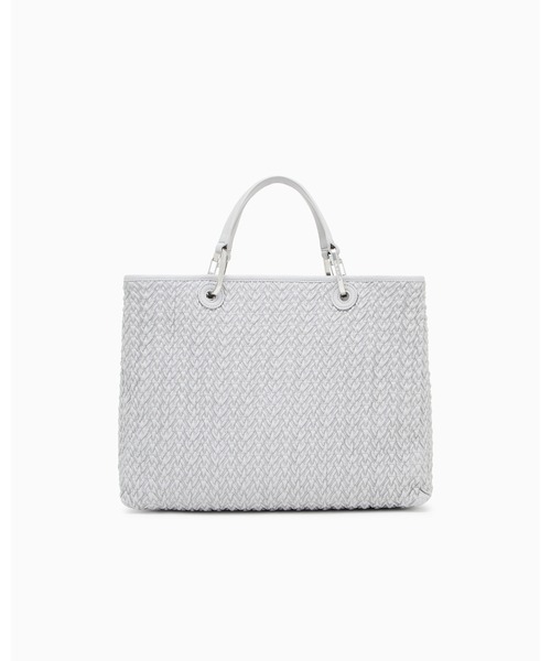 EMPORIO ARMANI(エンポリオアルマーニ)の「【エンポリオ アルマーニ】MyEA ショッパー キルティング仕上げ ミディアム(トートバッグ・レディース・ブラック/ライトグレー・FREE)」の12枚目の写真