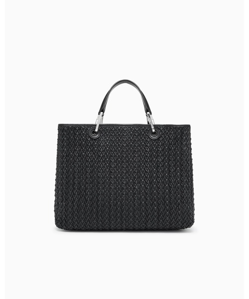 EMPORIO ARMANI(エンポリオアルマーニ)の「【エンポリオ アルマーニ】MyEA ショッパー キルティング仕上げ ミディアム(トートバッグ・レディース・ブラック/ライトグレー・FREE)」の5枚目の写真