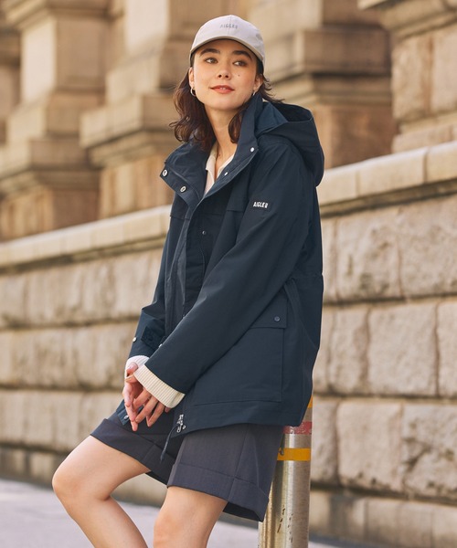 セール】GORE-TEX 防風 防水 透湿 2レイヤージャケット RP フード脱着 
