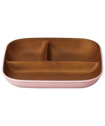 BACKYARD FAMILY（バックヤードファミリー）の「issoecco 木目スクエアワンプレートL（CC）（食器）」