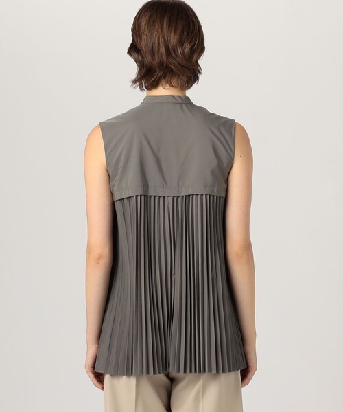 BALLSEY(ボールジィ)の「スパンブロード フロントドレープブラウス(シャツ/ブラウス・レディース・グレー/ブラウン/ホワイト・36)」の8枚目の写真