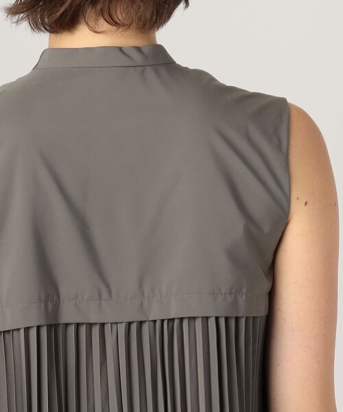 BALLSEY(ボールジィ)の「スパンブロード フロントドレープブラウス(シャツ/ブラウス・レディース・グレー/ブラウン/ホワイト・36)」の10枚目の写真