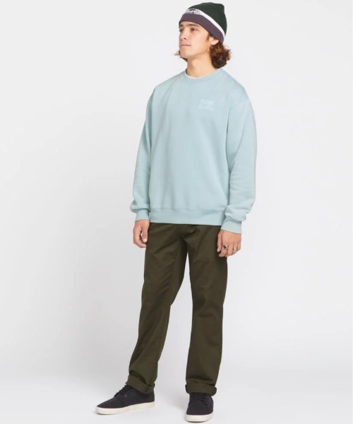 VOLCOM(ボルコム)の「【VOLCOM/ボルコム】 Hot Tune Beanie /ロゴストライプジャカードニット帽・ビーニー(ニットキャップ/ビーニー・メンズ・ブラック/ダークグリーン・FREE)」の4枚目の写真