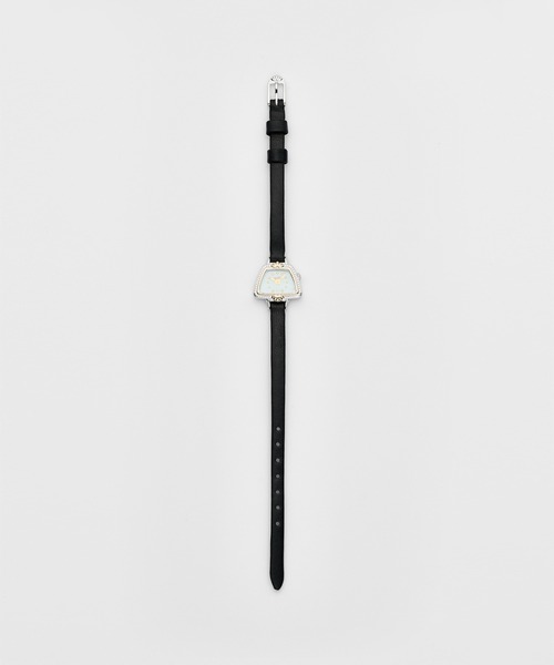 agete（アガット）の「革ベルトジュエリーウォッチ（アナログ腕時計・レディース・マルチ・FREE）」の3枚目の写真