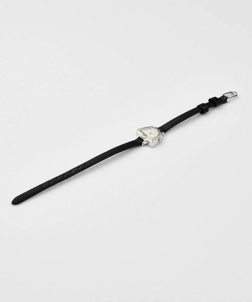 agete（アガット）の「革ベルトジュエリーウォッチ（アナログ腕時計・レディース・マルチ・FREE）」の5枚目の写真