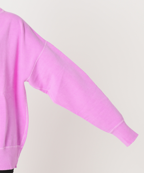 RIDING HIGH（ライディングハイ）の「【RIDING HIGH/ライディングハイ】ガンリョウゾメスウェット（スウェット・レディース・ブルー系その他/パープル/オレンジ/グリーン・FREE）」の7枚目の写真