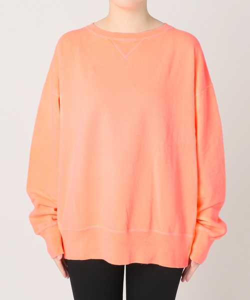 RIDING HIGH（ライディングハイ）の「【RIDING HIGH/ライディングハイ】ガンリョウゾメスウェット（スウェット・レディース・ブルー系その他/パープル/オレンジ/グリーン・FREE）」の15枚目の写真