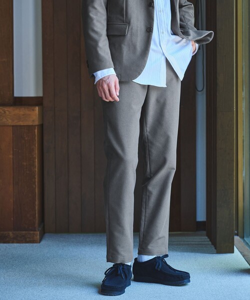 green label relaxing（グリーンレーベルリラクシング）の「ピケ コーデュロイ ナロー ユーティリティパンツ イージーパンツ S1 -ストレッチ-（その他パンツ・メンズ・モカ/ネイビー/グレー・S/M/L/XL）」の3枚目の写真