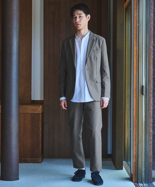 green label relaxing（グリーンレーベルリラクシング）の「ピケ コーデュロイ ナロー ユーティリティパンツ イージーパンツ S1 -ストレッチ-（その他パンツ・メンズ・モカ/ネイビー/グレー・S/M/L/XL）」の11枚目の写真