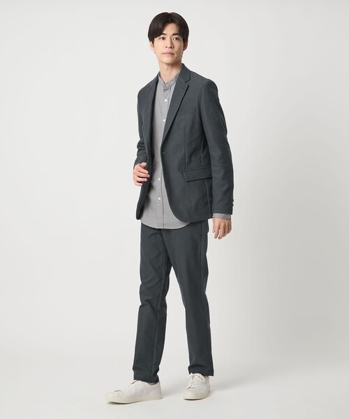 green label relaxing（グリーンレーベルリラクシング）の「ピケ コーデュロイ ナロー ユーティリティパンツ イージーパンツ S1 -ストレッチ-（その他パンツ・メンズ・モカ/ネイビー/グレー・S/M/L/XL）」の14枚目の写真