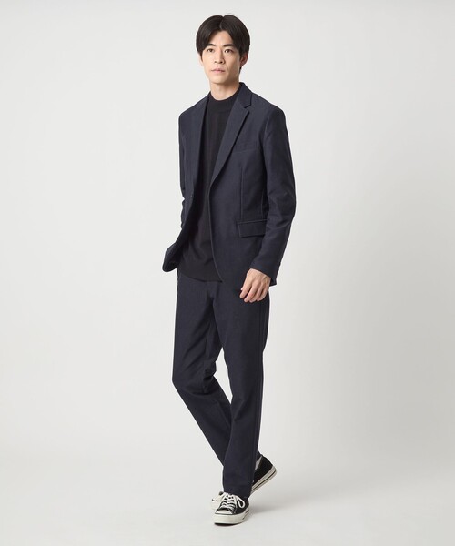 green label relaxing（グリーンレーベルリラクシング）の「ピケ コーデュロイ ナロー ユーティリティパンツ イージーパンツ S1 -ストレッチ-（その他パンツ・メンズ・モカ/ネイビー/グレー・S/M/L/XL）」の5枚目の写真