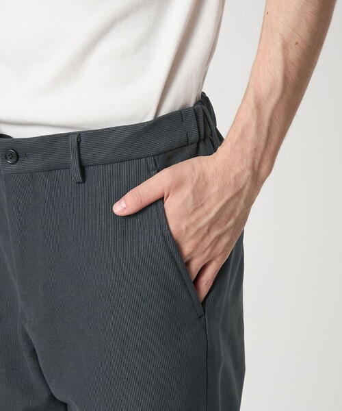 green label relaxing（グリーンレーベルリラクシング）の「ピケ コーデュロイ ナロー ユーティリティパンツ イージーパンツ S1 -ストレッチ-（その他パンツ・メンズ・モカ/ネイビー/グレー・S/M/L/XL）」の19枚目の写真