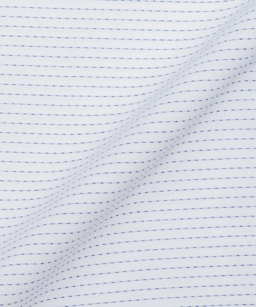 TOKYO SHIRTS（トウキョウシャツ）の「形態安定ノンアイロン ボタンダウン 長袖ビジネスワイシャツ（ビジネスシャツ・メンズ・ブルー・首回り39cm-裄丈80cm/首回り39cm-裄丈84cm/首回り41cm-裄丈82cm/首回り41cm-裄丈86cm/首回り42cm-裄丈82cm/首回り42cm-裄丈86cm/首回り37cm-裄丈80cm/首回り43cm-裄丈82cm/首回り43cm-裄丈86cm）」の5枚目の写真