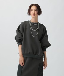 LEPSIM | パフエア切り替えBIGプルオーバー　582468(スウェット)