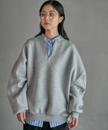 LEPSIM | パフエア切り替えBIGプルオーバー　582468(スウェット)