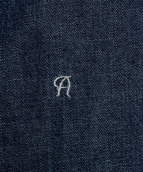 ABAHOUSE（アバハウス）の「7.5オンス オーバーサイズ デニムシャツ / ライトオンスデニム（シャツ/ブラウス・メンズ・ブラック/インディゴブルー/グレー・46/48）」の8枚目の写真