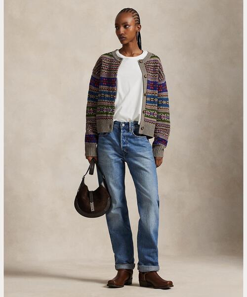 フェア アイル ボタンド カーディガン（カーディガン/ボレロ）｜POLO