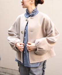 ORCIVAL（オーシバル）の「ORCIVAL/オーシバル　ラウンドネックブルゾン　ROUNDNECK BLOUSON　OR-A0743 BBT（ブルゾン）」