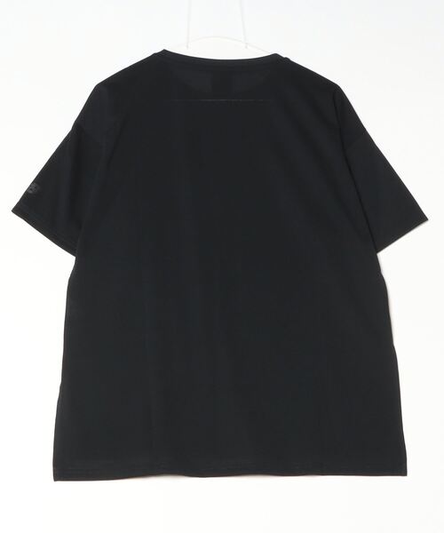 NEW BALANCE（ニューバランス）の「【別注】ニューバランス New Balance ファンクションサイドスリットTシャツ_ 限定コラボ（Tシャツ/カットソー・レディース・アイボリー/ブラック/ターコイズブルー・M/L）」の4枚目の写真