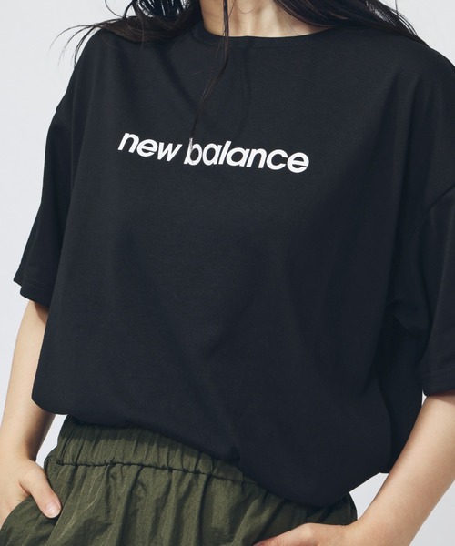 NEW BALANCE（ニューバランス）の「【別注】ニューバランス New Balance ファンクションサイドスリットTシャツ_ 限定コラボ（Tシャツ/カットソー・レディース・アイボリー/ブラック/ターコイズブルー・M/L）」の13枚目の写真