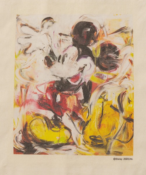 Disney（ディズニー）の「KV MICKEY MOUSE TOTE BAG（トートバッグ・レディース・ホワイト・FREE）」の5枚目の写真