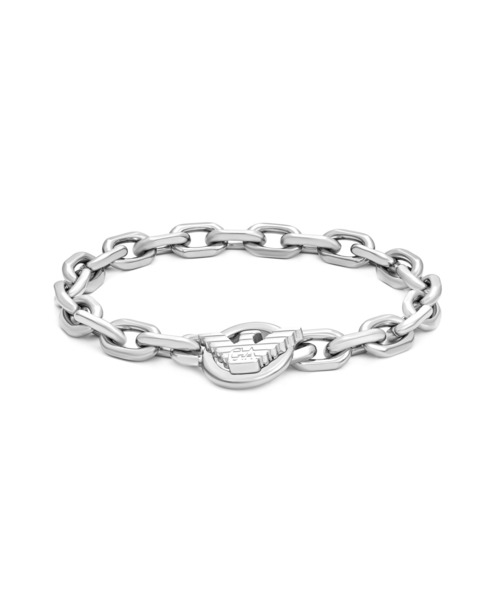 EMPORIO ARMANI(エンポリオアルマーニ)の「エンポリオ・アルマーニ アクセサリー メンズ ブレスレット シルバー EGS3236040(ブレスレット・メンズ・シルバー・FREE)」の1枚目の写真