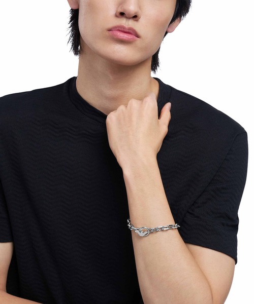 エンポリオ・アルマーニ アクセサリー メンズ ブレスレット シルバー