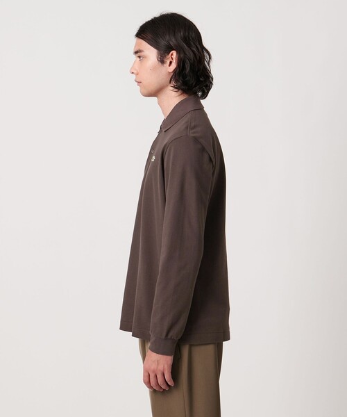 別注】＜LACOSTE＞ロングスリーブ ピケ スキッパー（ポロシャツ