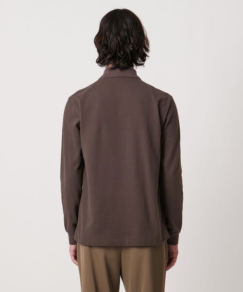 アローズ別注 LACOSTE ロングスリーブ ピケ スキッパー ポロ 別注】＜LACOSTE＞ロングスリーブ ピケ スキッパー