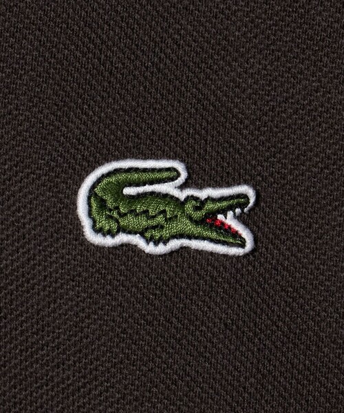 LACOSTE（ラコステ）の「【別注】＜LACOSTE＞ロングスリーブ ピケ スキッパー（ポロシャツ・メンズ・レッド/ダークブラウン/パープル/オフホワイト・6/3/5/4）」の18枚目の写真