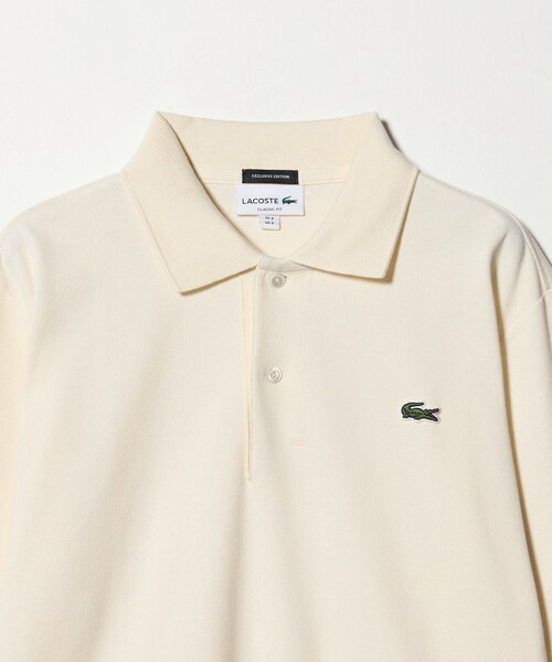 別注】＜LACOSTE＞ロングスリーブ ピケ スキッパー（ポロシャツ