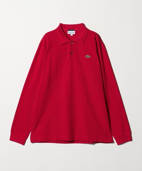 別注】＜LACOSTE＞ロングスリーブ ピケ スキッパー（ポロシャツ