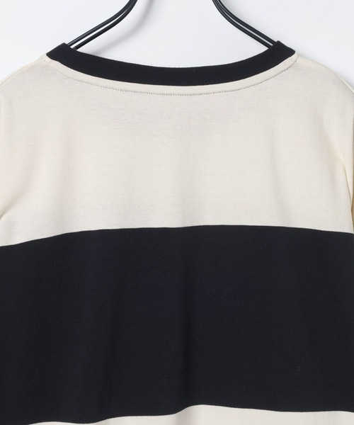 JEANASIS（ジーナシス）の「アソートボーダーBIGロンTEE/599649（Tシャツ/カットソー・レディース・ホワイト系その他/ブラック系その他/ネイビー系・FREE）」の19枚目の写真