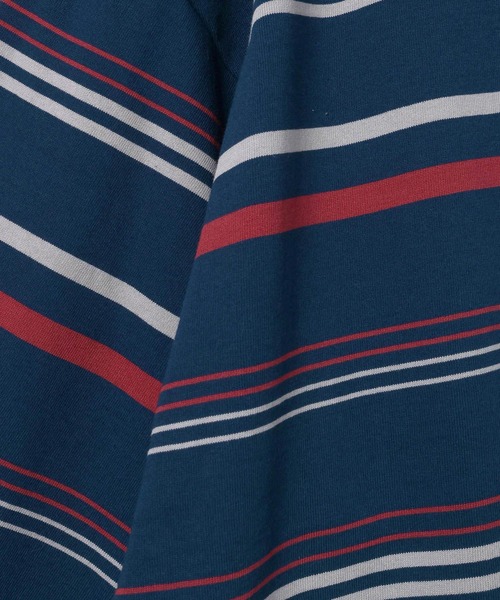 JEANASIS（ジーナシス）の「アソートボーダーBIGロンTEE/599649（Tシャツ/カットソー・レディース・ホワイト系その他/ブラック系その他/ネイビー系・FREE）」の16枚目の写真