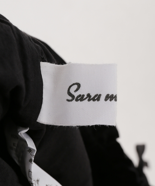 sara mallika（サラ マリカ）の「【SARA MALLIKA/サラマリカ】COTTON SCALLAP HEM SHORT PA（その他パンツ・レディース・ブラック・FREE）」の6枚目の写真
