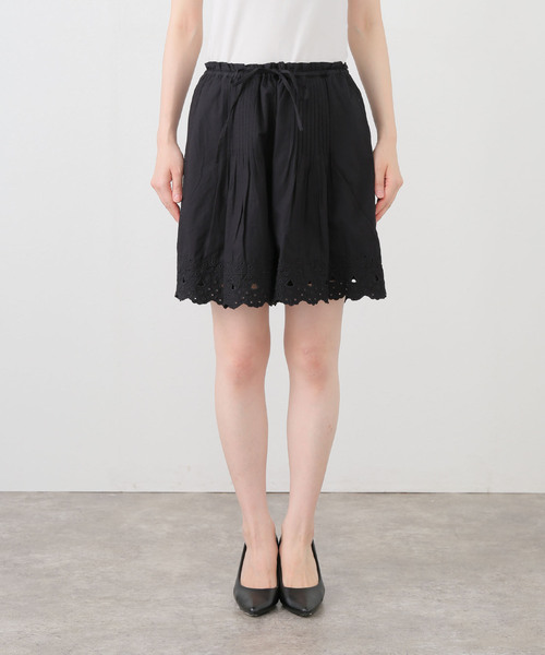 sara mallika（サラ マリカ）の「【SARA MALLIKA/サラマリカ】COTTON SCALLAP HEM SHORT PA（その他パンツ・レディース・ブラック・FREE）」の9枚目の写真