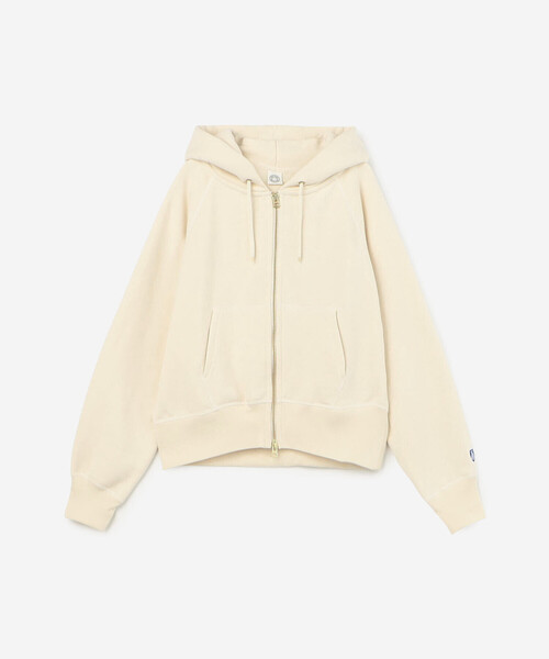 ORCIVAL（オーシバル）の「ORCIVAL | 〈別注〉コットン裏毛 フルジップパーカー WOMEN（パーカー・レディース・オフホワイト/グレー/ベージュ・2/1）」の12枚目の写真