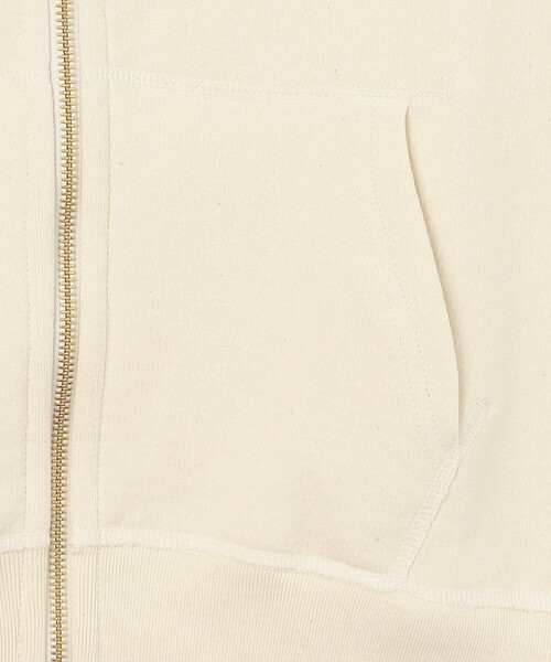 ORCIVAL（オーシバル）の「ORCIVAL | 〈別注〉コットン裏毛 フルジップパーカー WOMEN（パーカー・レディース・オフホワイト/グレー/ベージュ・2/1）」の17枚目の写真
