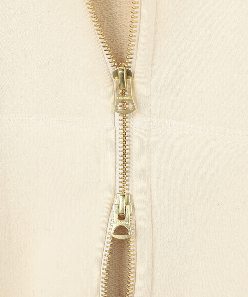 ORCIVAL（オーシバル）の「ORCIVAL | 〈別注〉コットン裏毛 フルジップパーカー WOMEN（パーカー・レディース・オフホワイト/グレー/ベージュ・2/1）」の18枚目の写真