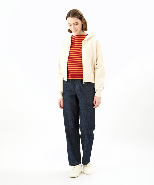 ORCIVAL（オーシバル）の「ORCIVAL | 〈別注〉コットン裏毛 フルジップパーカー WOMEN（パーカー・レディース・オフホワイト/グレー/ベージュ・2/1）」の11枚目の写真