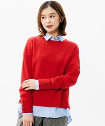 UNTITLED | 【アンサンブル可/洗える】ウールミラノリブニット(ニット/セーター)