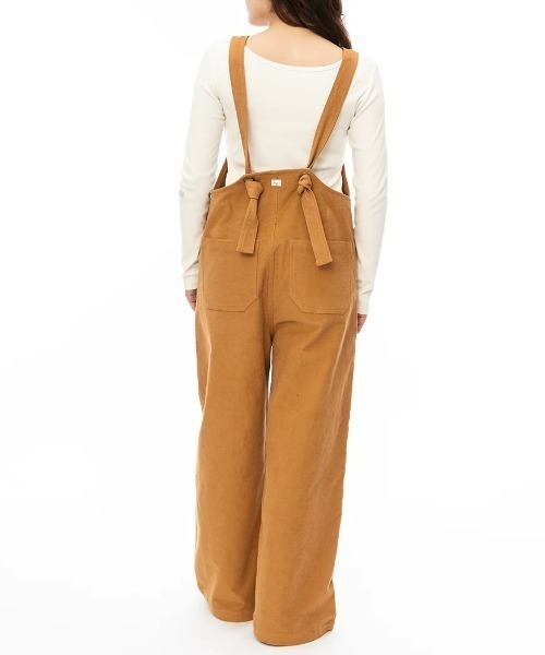 BILLABONG（ビラボン）の「【BILLABONG/ビラボン】24AW SALOPETTE LONG PANTS/コーデュロイサロペット・オーバーオール（サロペット/オーバーオール・レディース・ブラウン/ブルー/ブラック/ホワイト・MEDIUM/LARGE）」の10枚目の写真