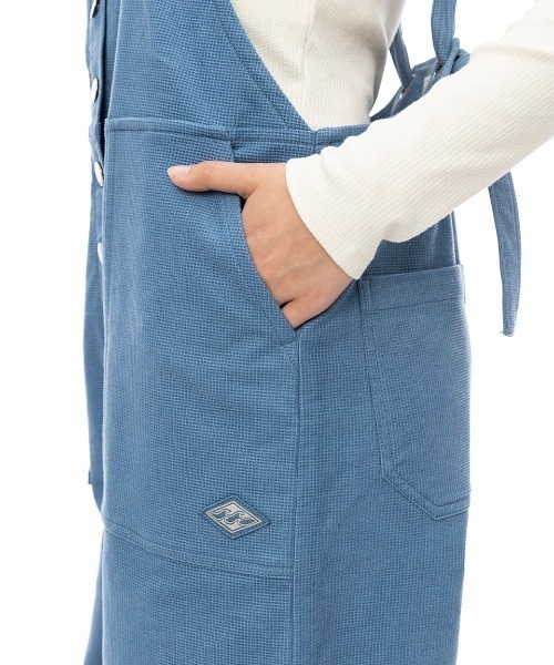 BILLABONG（ビラボン）の「【BILLABONG/ビラボン】24AW SALOPETTE LONG PANTS/コーデュロイサロペット・オーバーオール（サロペット/オーバーオール・レディース・ブラウン/ブルー/ブラック/ホワイト・MEDIUM/LARGE）」の14枚目の写真