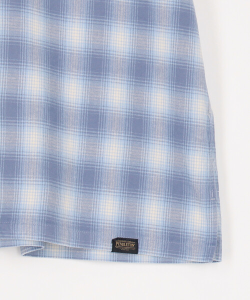 PENDLETON（ペンドルトン）の「PENDLETON/ペンドルトン Open Collar Shirt / オープンカラーシャツ / 5475-1000（シャツ/ブラウス・メンズ・ブラウン/サックスブルー/ナチュラル・MEDIUM/LARGE）」の13枚目の写真